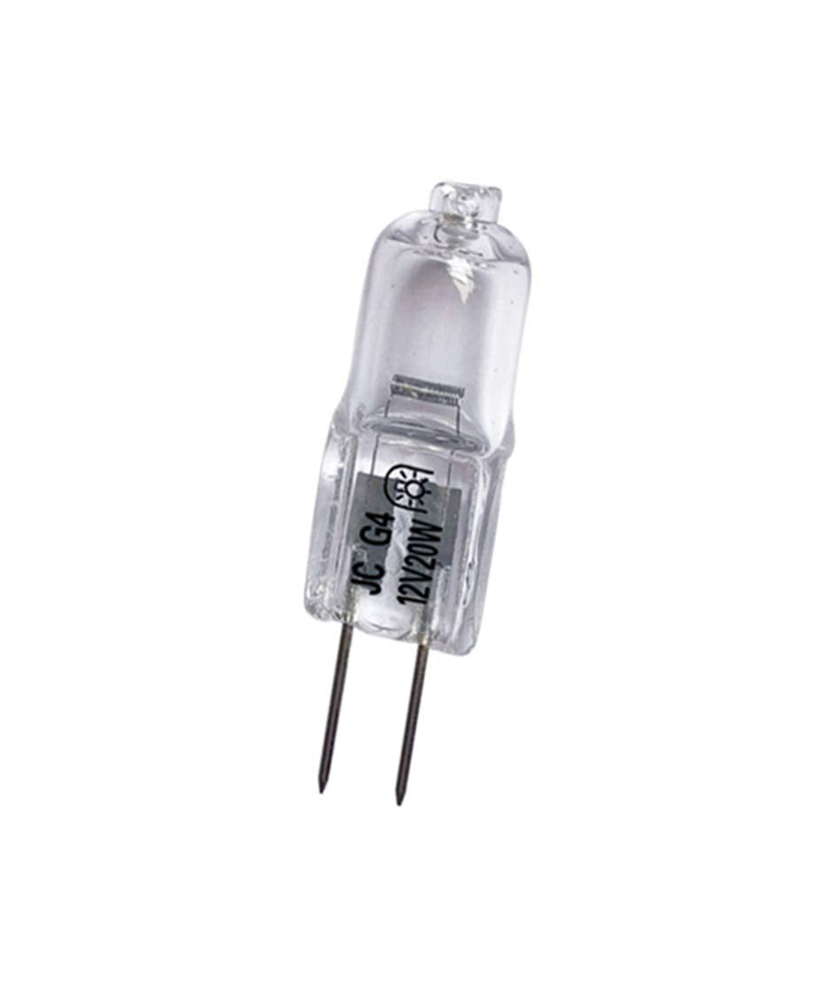 Vstar G4 12V 20W Halogen Bulb Jc Type Bi-Pin Light,Clear, G4 Bi-Pin Base, Halogen Light Bulb (20W 20Pack)