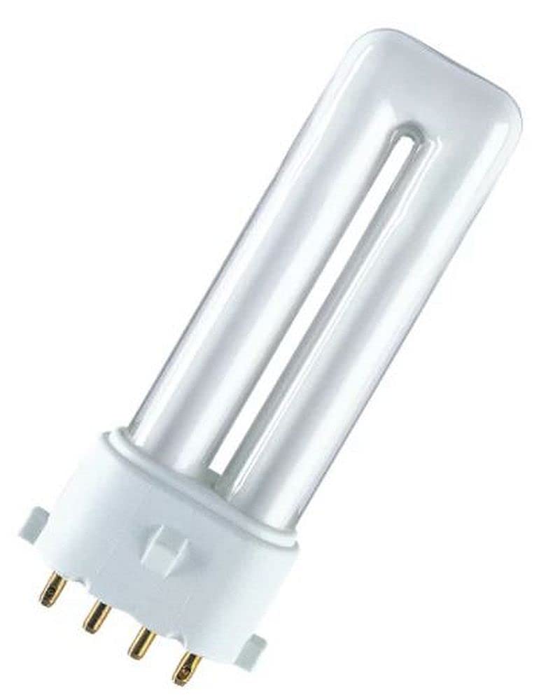 OSRAM Sylvania CF9DS/E/827 Compact Fluorescent Light Bulb 9W 4 Pin Base Copper