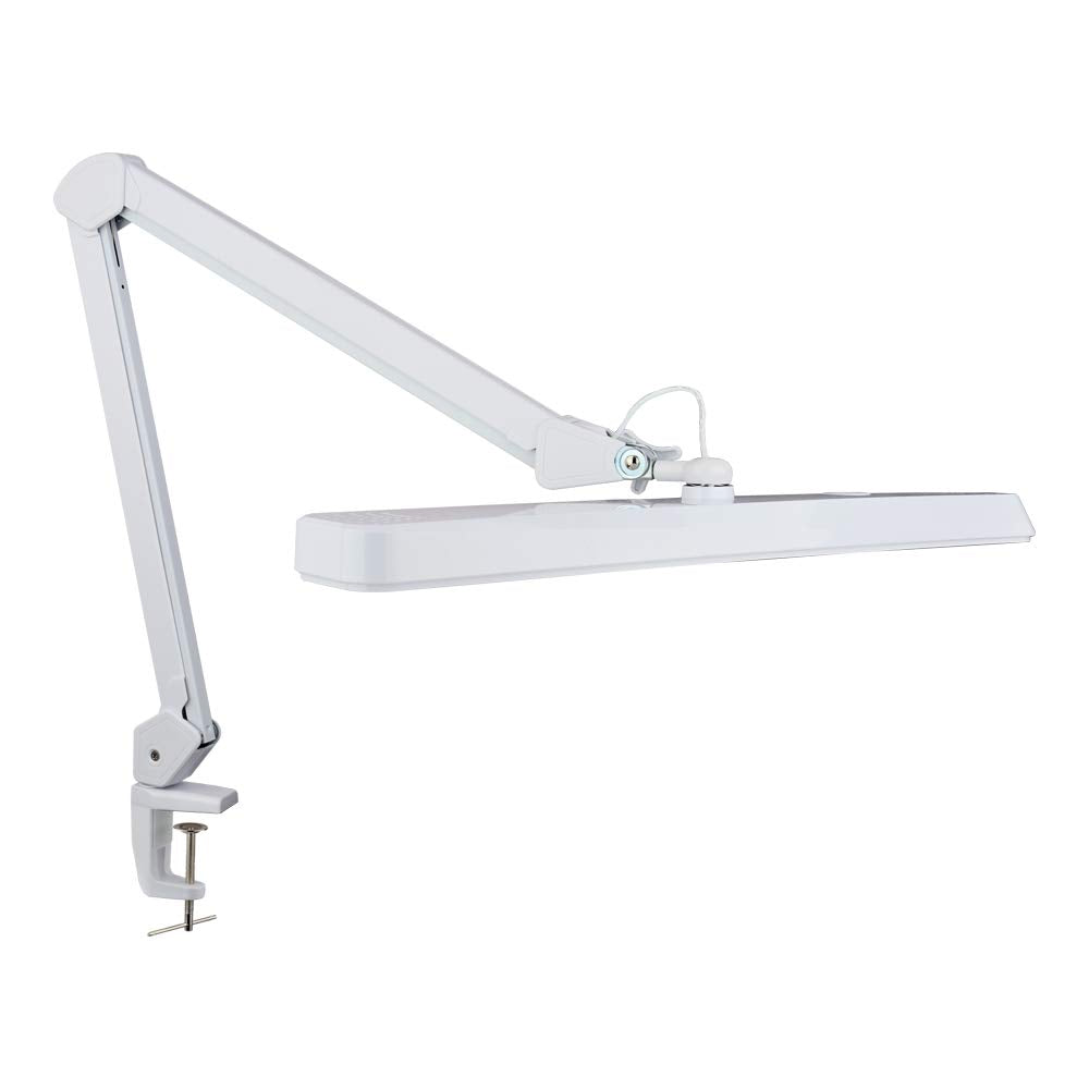 Neatfi LED Task Lamp 30W 2500 Lumens Eye-Caring 22 Inches Wide White Model 9505LED-30-C