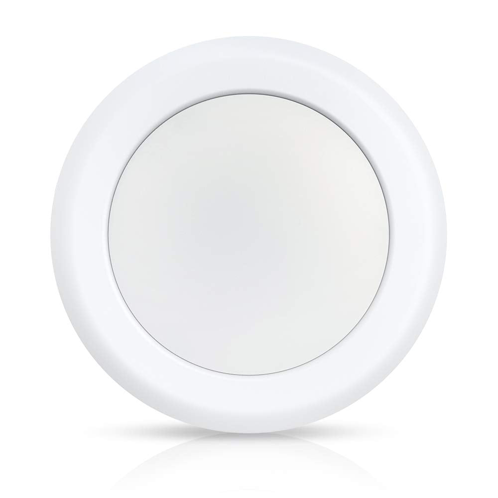 Ecoeler 6 Inch Led Dimmable Disk Light, Aluminum Baffle Trim, 4000K Cool White, 16.5W Flush Mount Ceiling Recessed Light Fixture, 1000Lm, Energy Star & Etl Listed,Wet Rated,Pack Of 1