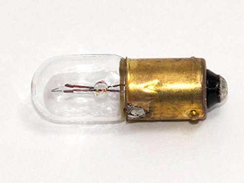 CEC Industries #44 Bulbs, T-3.25, BA9s Base, 6.3V, 1.575W, Warm White, 10 Count (Pack of 1