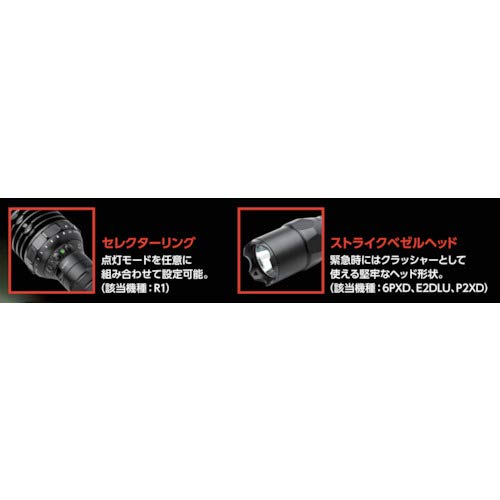 SureFire G2X Pro LED Flashlight - Dual-Output, Click Switch, Yellow, Model G2X-D-YL, Durable Plastic