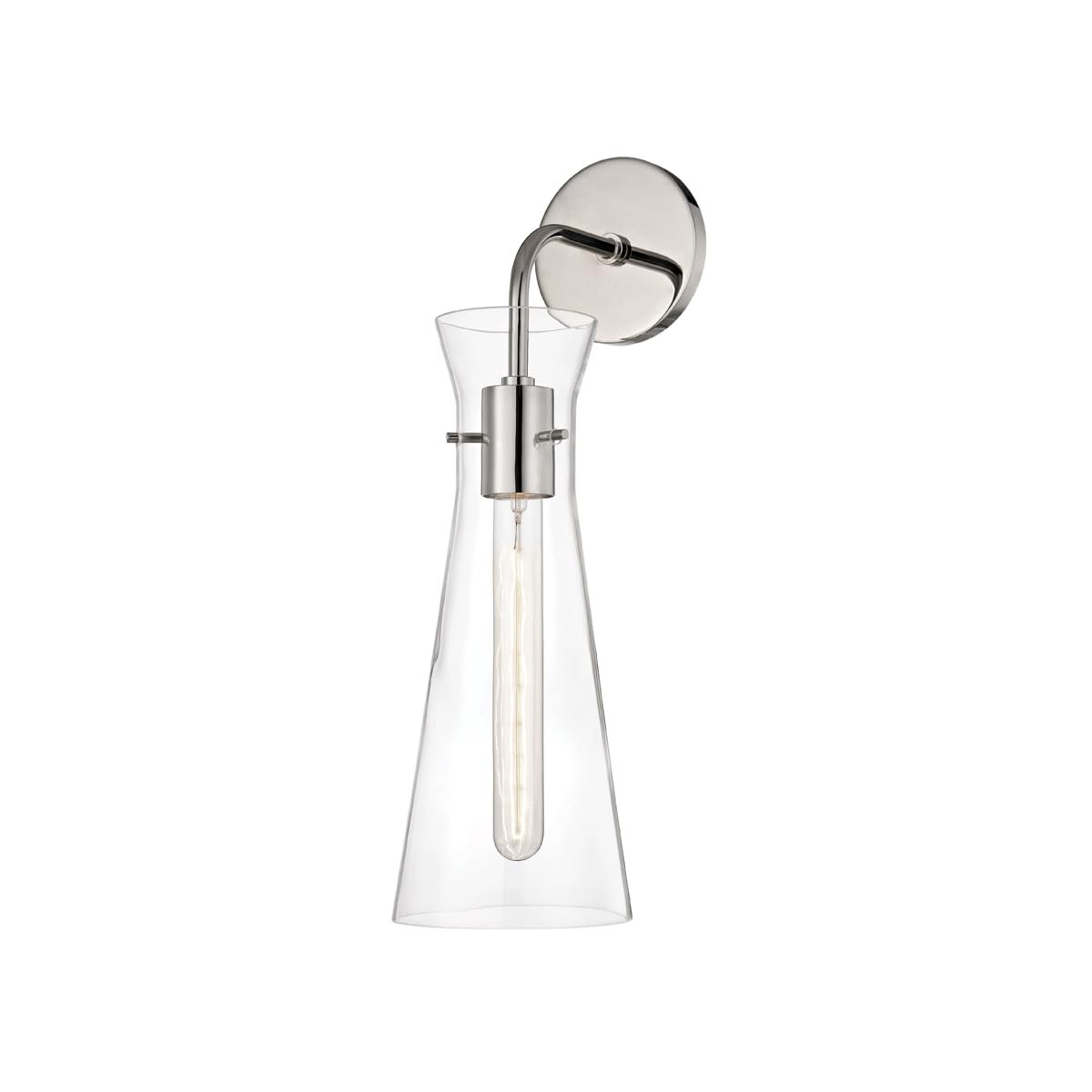 Mitzi H112101-PN ANYA Wall Sconce, Nickel