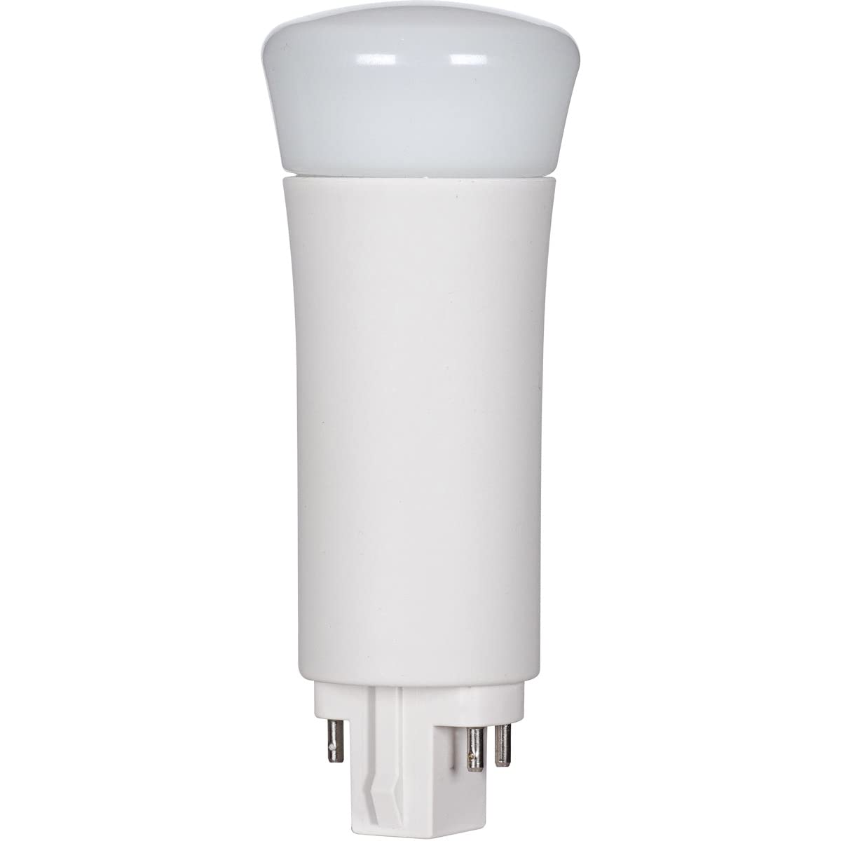 Satco LED PL Bulbs, 9W, G24q Base, 5000K, 1000 Lumens, White, 10 Pack, California Compliant