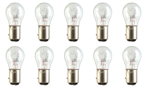 CEC Industries Bulbs, 24V, 21.12W, BAY15d Base, S-8 Shape, Box of 10