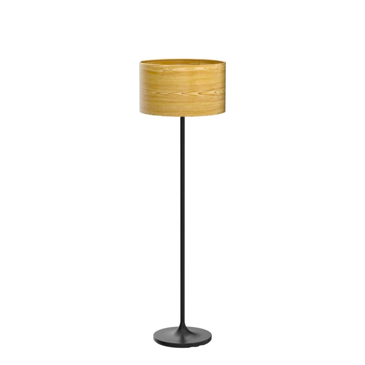 Adesso 6237-12 Oslo Floor Lamp, Matte Black