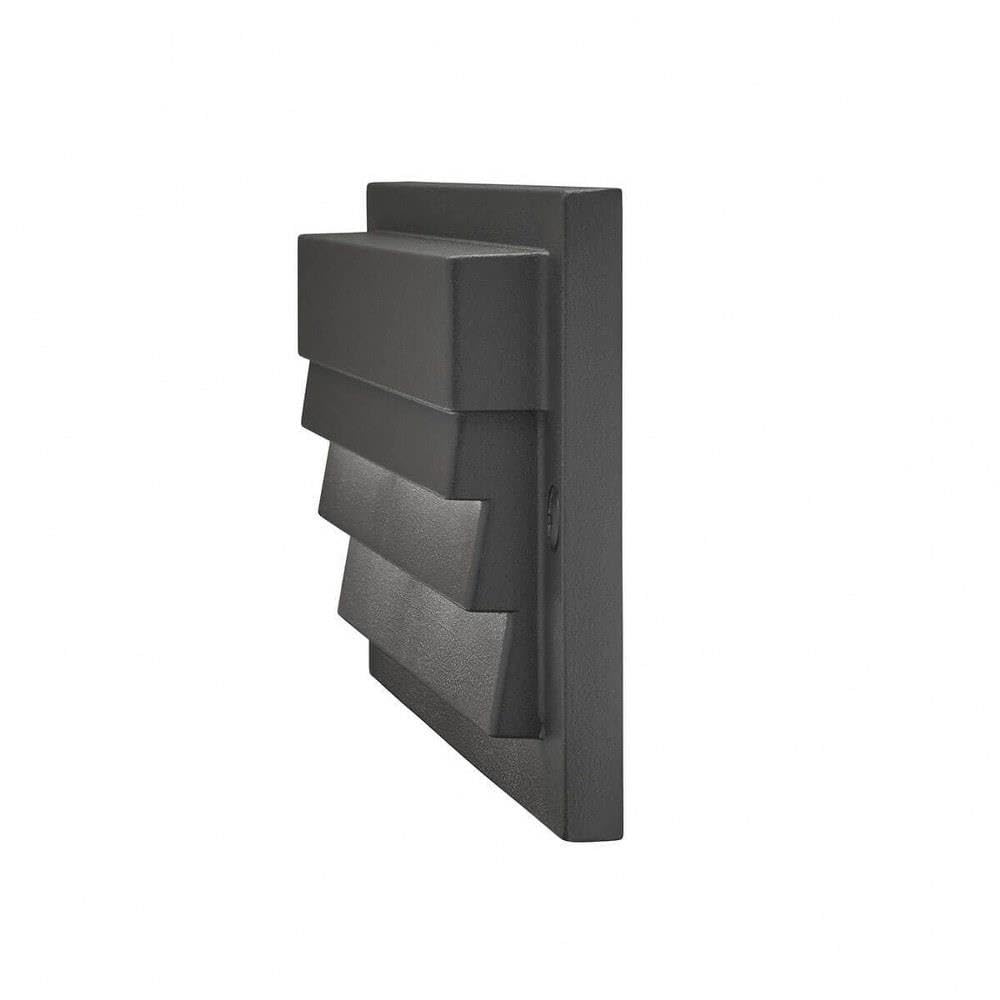 Kichler 16171BKT30 Landscape Step Light, 1-Light, Black Textured
