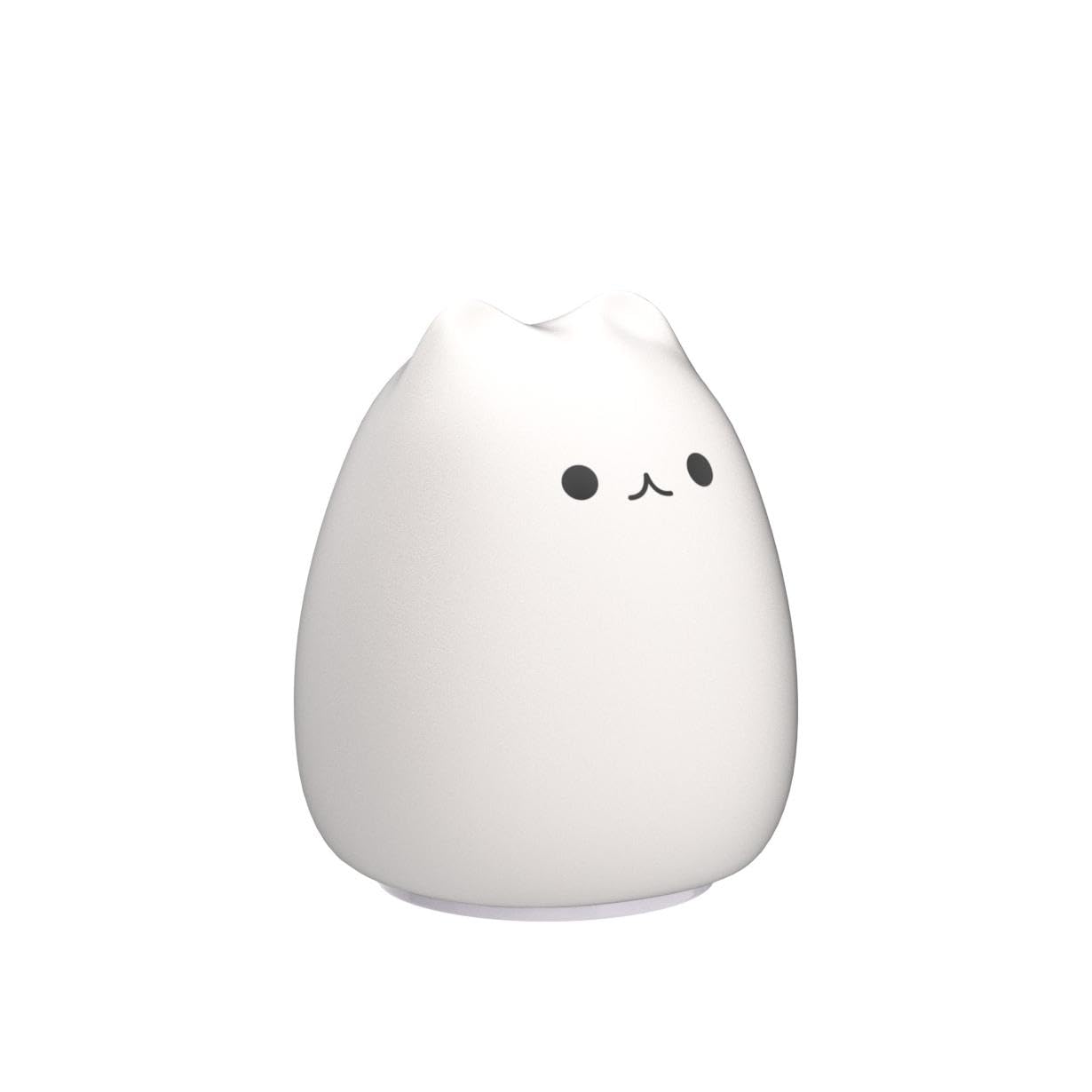 Zklili Cute Cat Lamp - Portable Silicone Night Light For Kids & Nursery Room Decor