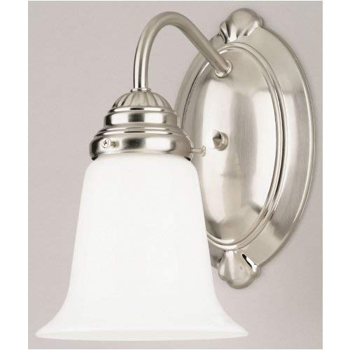 Westinghouse 66496 Wall Bracket, 4-7/8-Inch, Satin Nickel, Plastic