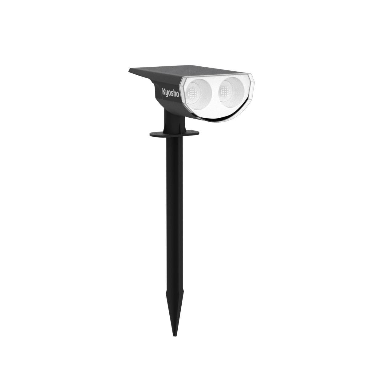 Kyosho Solar Spot Lights, 38 Leds, Ip67 Waterproof, 2 Pack - Warm White Garden Lighting