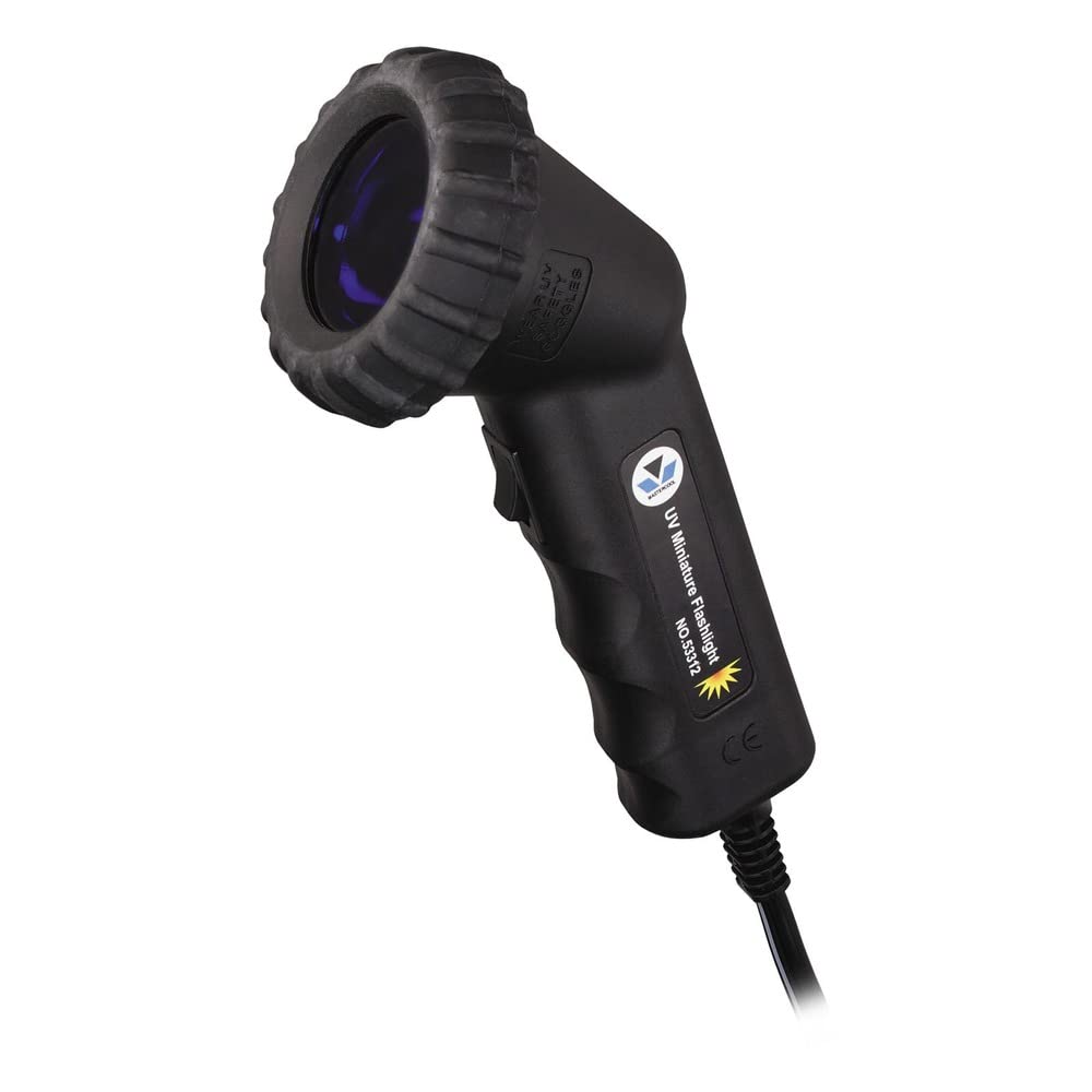 Mastercool 53312 50W 12V Ultra Violet Light - Black, 1 Count Pack