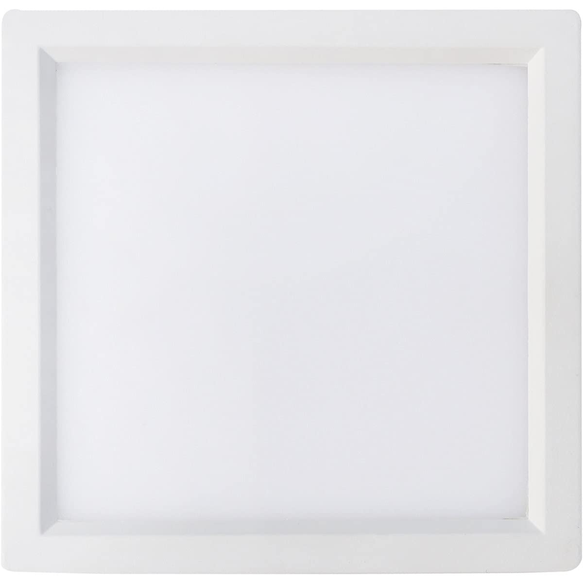 Elitco Lighting 5" 10W 5000K Slim Recessed Led Disk Light In White (Set Of 4)