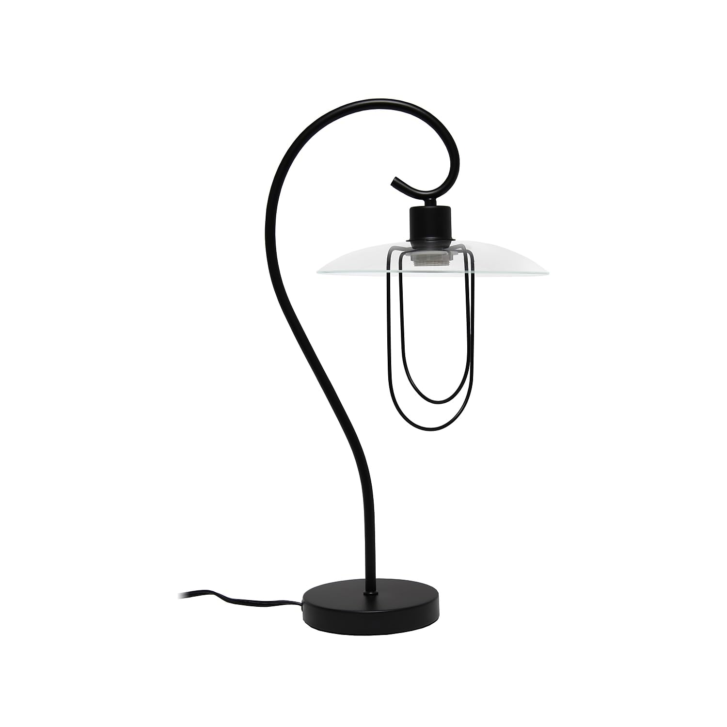 Lalia Home Studio Loft Incandescent Table Lamp, Matte Black (Lht-4000-Bk)