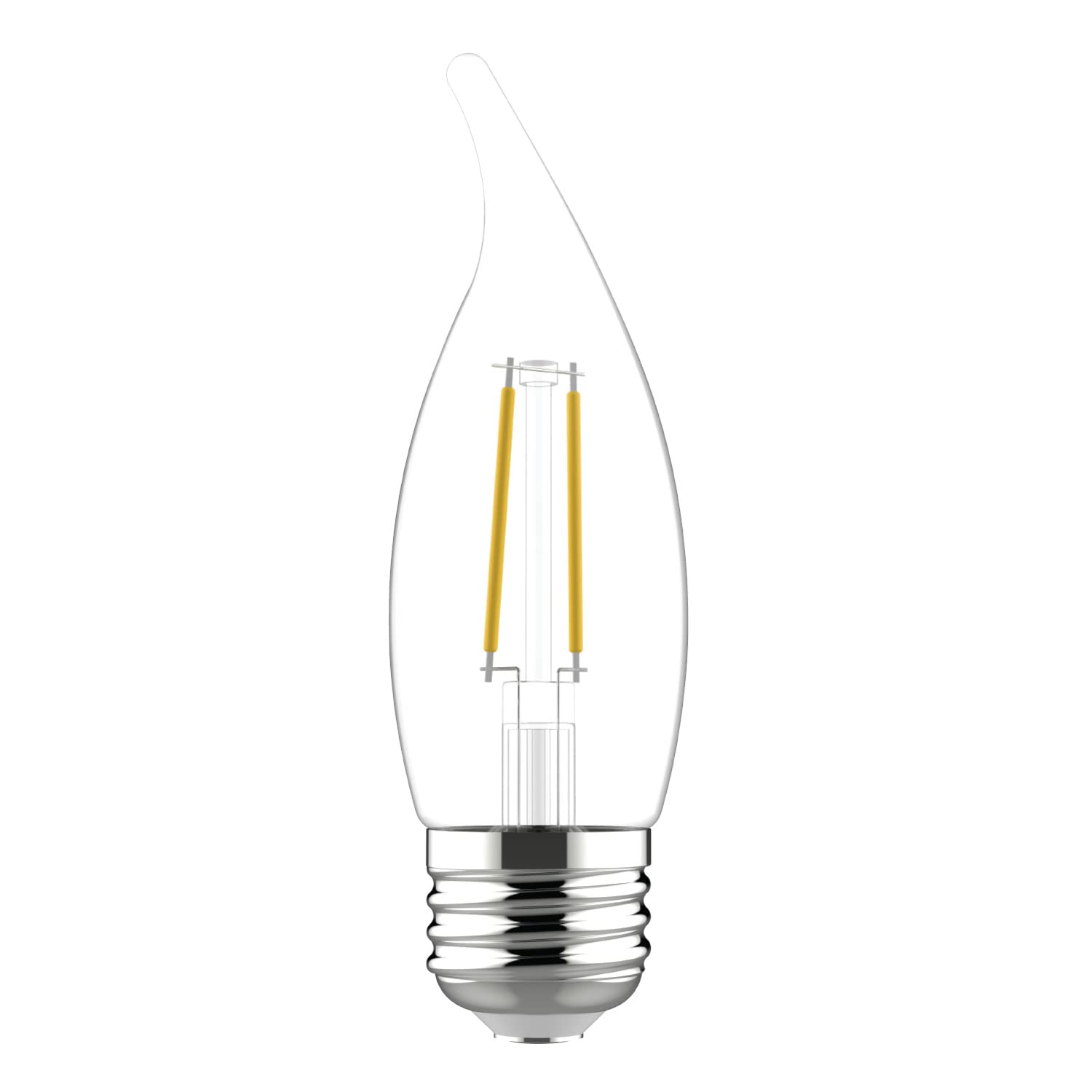Ge Lighting Led Carriage Light Bulbs, Outdoor Light Bulbs, 3.5 Watt (40 Watt Equivalent) Soft White, Medium Base, Dimmable (4 Pa