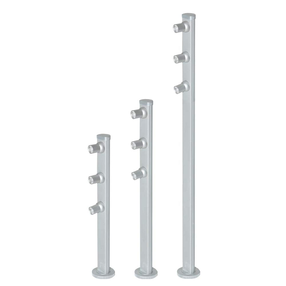 Jesco Lighting Mizar Vertical Pole Aluminum 15 Inch Model SD105CC152530-S