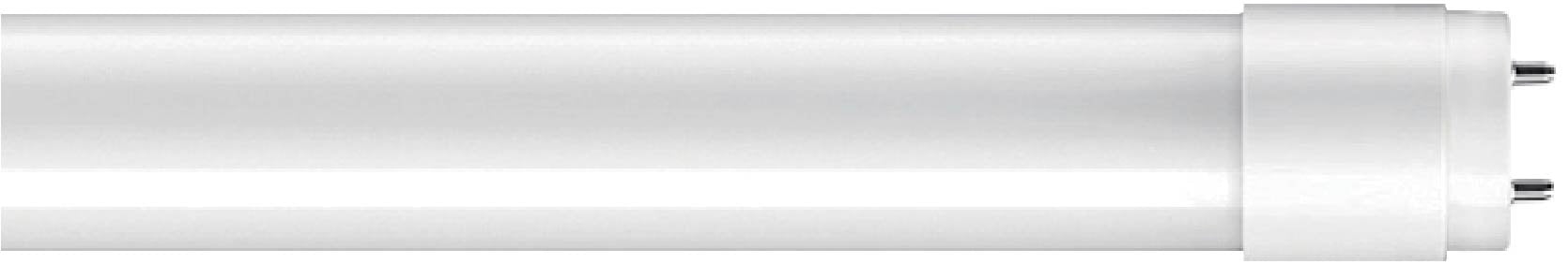 Goodlite G-83406 8W LED T8, 24 T12 & T8 Fluorescent Replacement. Universal Direct OR Bypass, One or two side power, Frosted, War