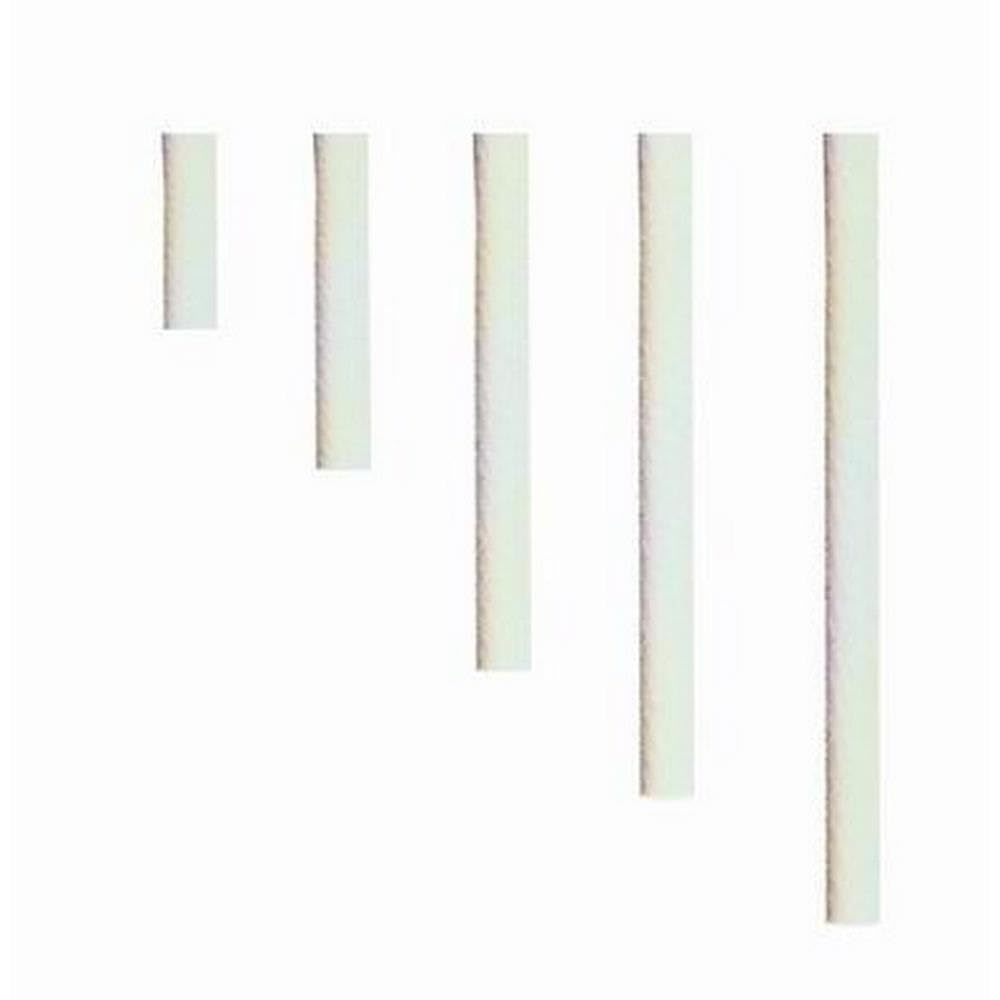 Cal 18in Metal Pendant Assembly Pole, White, Model HT-294/18/PL-WH