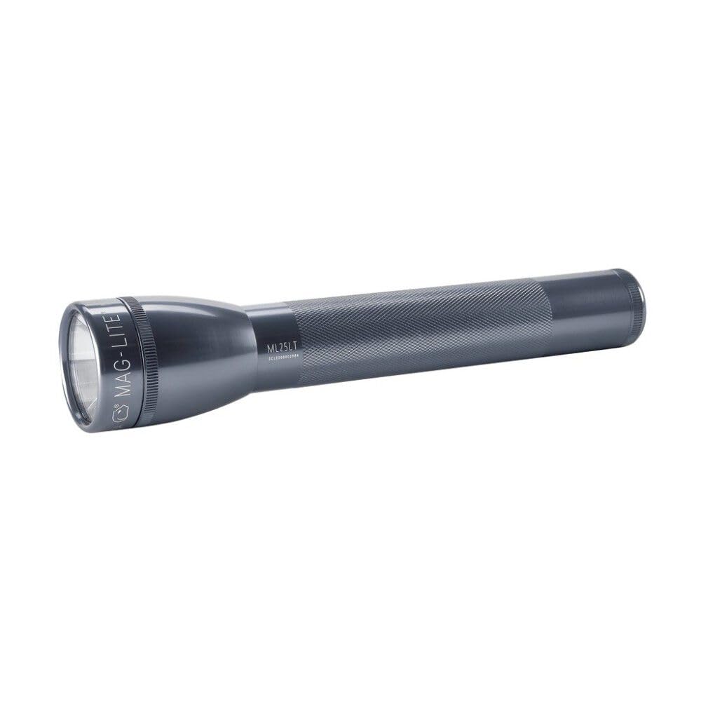 Maglite 3C Cell Led Flash Light, Gray