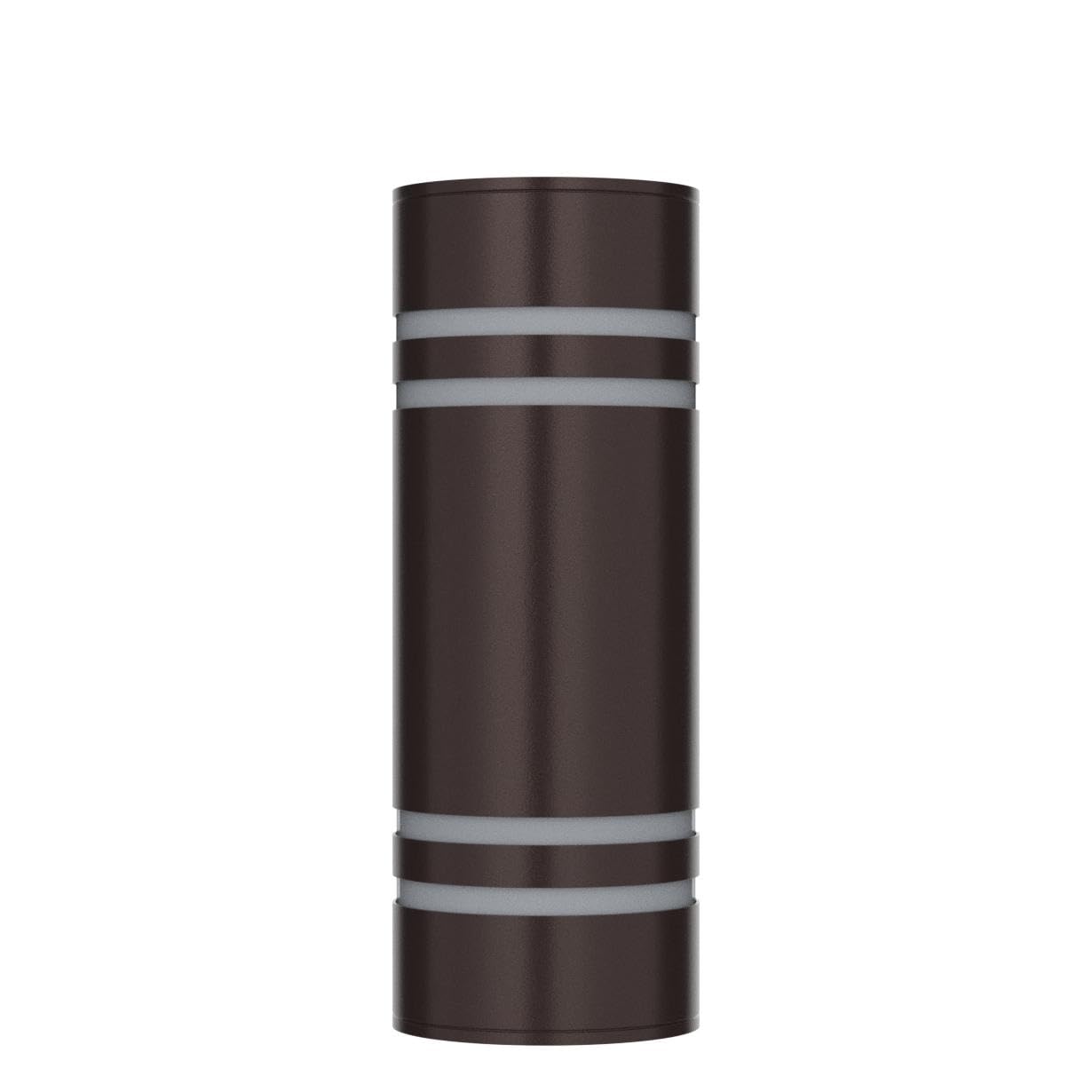 Rosykite Outdoor Wall Lights, Modern Exterior Sconce, Oil Bronze Cylinder, Up Down Lighting