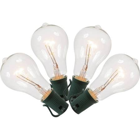 Vickerman C9 LED Bulbs, Warm White, Dimmable, 25-Pack, Model XLEDTC91-25