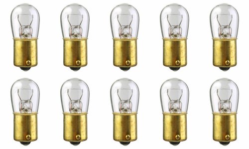 CEC Industries BA15s Bulbs, 6.5V, 11.57W, B-6 Shape, Box of 10