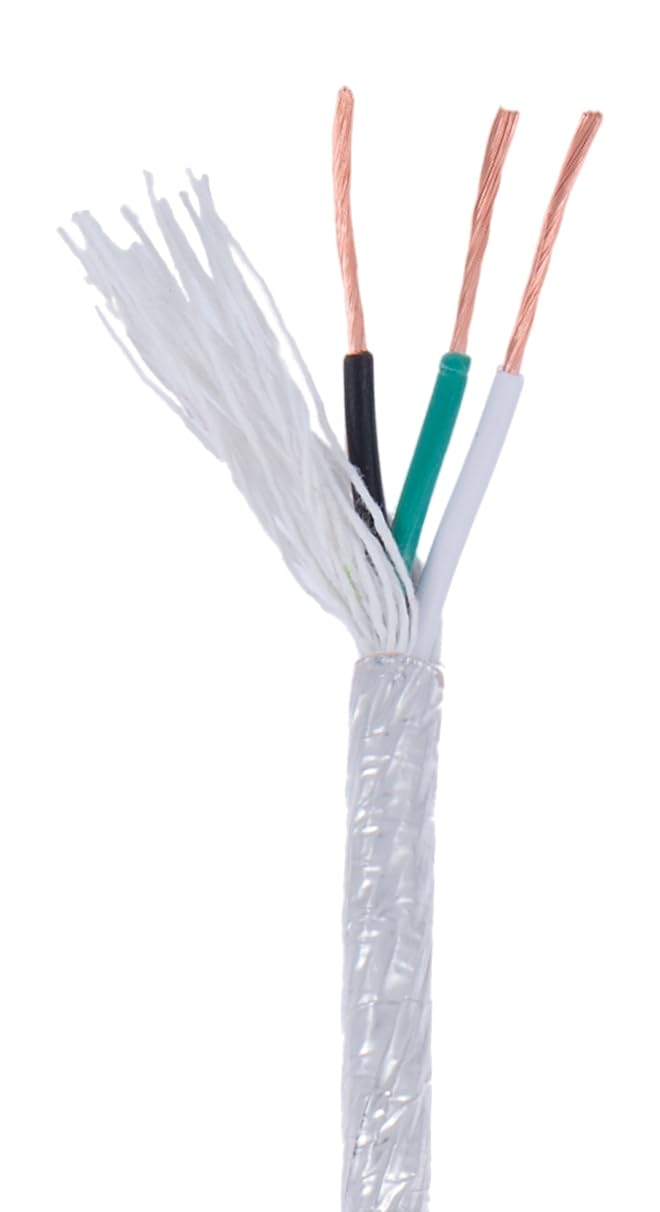 B&P Lamp® Clear Silver 18/3 SVT PVC Lamp Cord, 250 Ft. Spool, Model 46618C