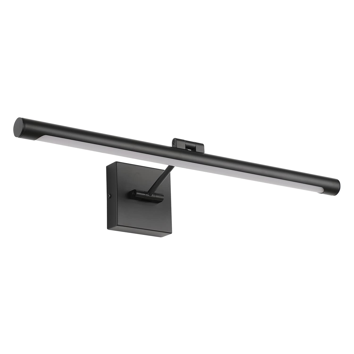 Joosenhouse LED Picture Light Fixture 24.4in Long Non-Dimmable Black Metal Art Display Light Model 7110-BK