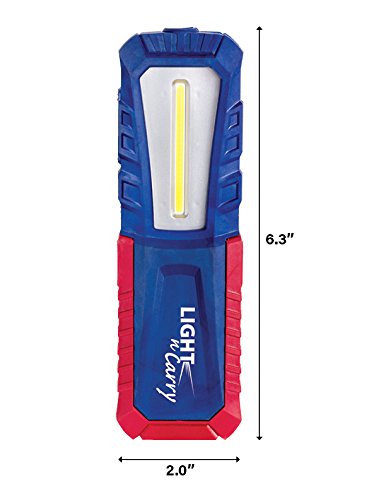Clore Automotive Light-N-Carry Lnc1341 Rechargeable Cob Led Work Light - 300 Lumen