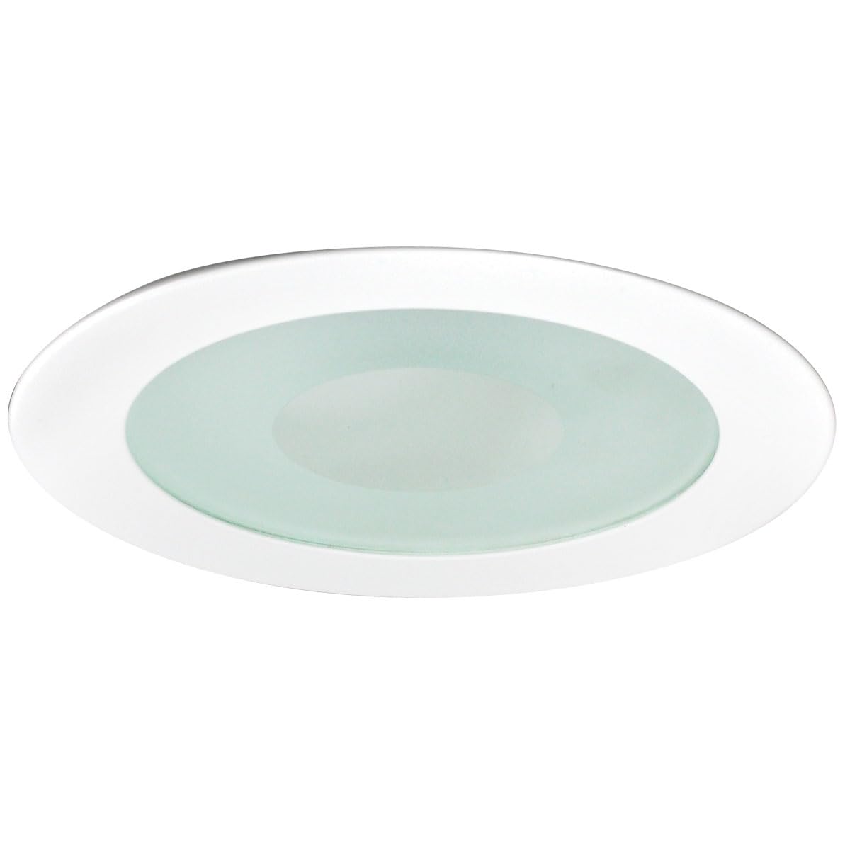 NORA LIGHTING NL-427W Frosted Outer with Trim Ring, NORA LIGHTING, Clear, NL-465W, NL465W, 4&quot; Flat Glass