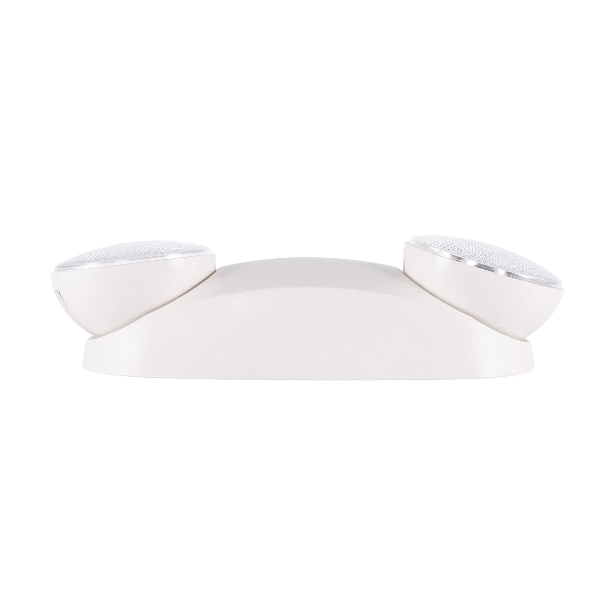 Gruenlich Led Emergency Light, Exit Lighting Fixtures With 2 Led Bug Eye Heads And Back Up Batteries, Ul 924 Qualified, 120/277 Voltage, 2-Pack