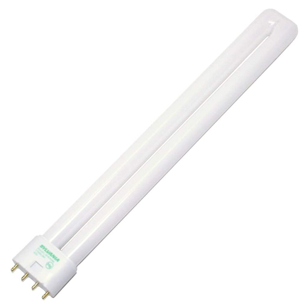 SYLVANIA 24W CFL Light Bulb 4 Pin 2G11 Base 3000K White 1 Count Model 046135205972