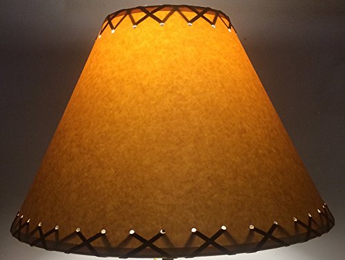 18 Inch Wide x 12 Inch High Rustic Lamp Shade
