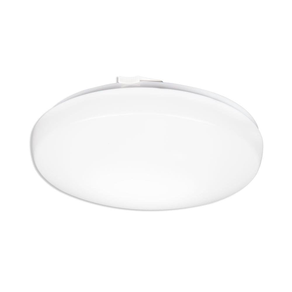 Lithonia Lighting FMLRDL 20 35840 M4 4000K 20-Inch Dimmable Round LED Flush Mount, 4000 Lumens, 120 Volts, 44 Watts, Damp Listed