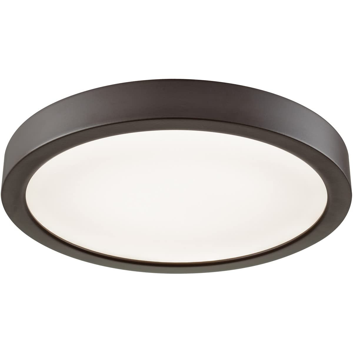 Elk Home Titan Flush Mount - 1-Light in Oil Rubbed Bronze Finish, 8-Inch Wide, Dimmer Compatible