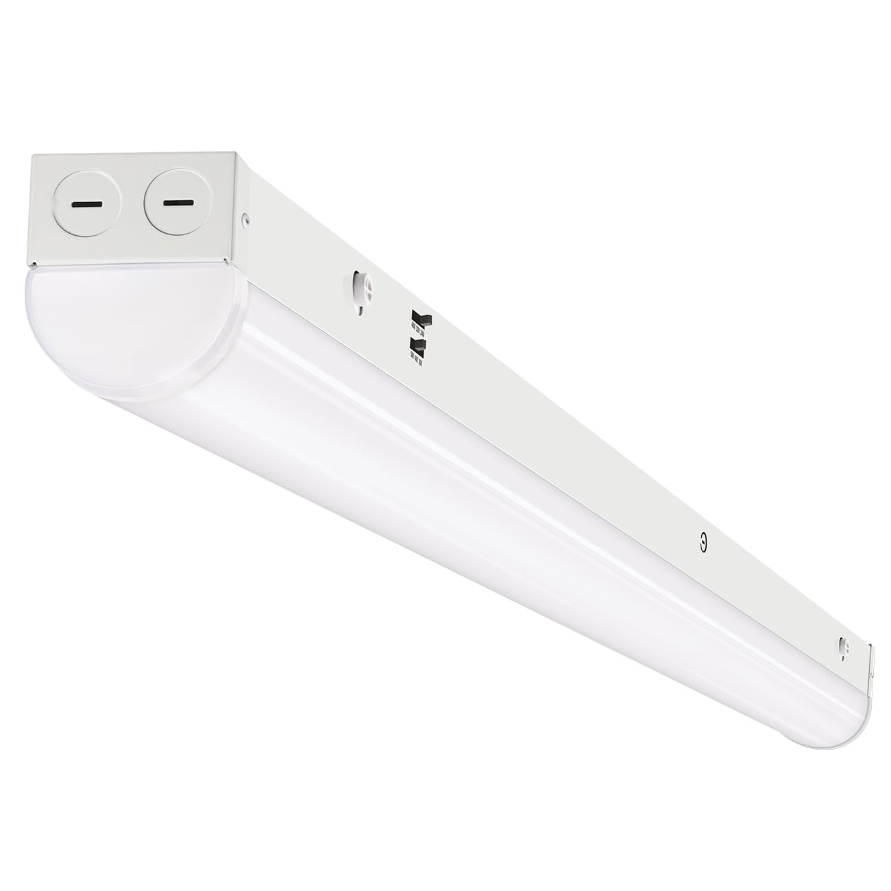 Dakason 4Ft Led Linear Light Fixture  4 Foot Led Shop Lights 40/32/24W 35/40/5000K Cct Selectable  4Feet Commercial Bay Lighting Fluorescent Tube Replacement For Office Garage 1 Pack