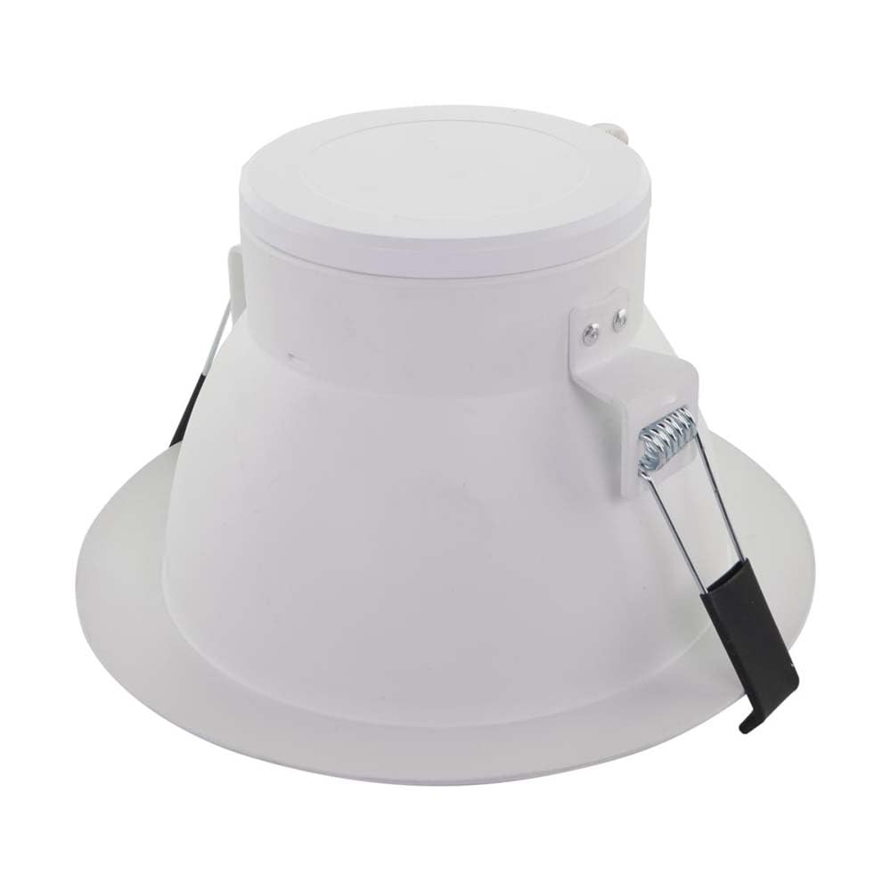 Satco Cct And Wattage Selectable Led Commercial Recessed Downlight, 6 Inches, White
