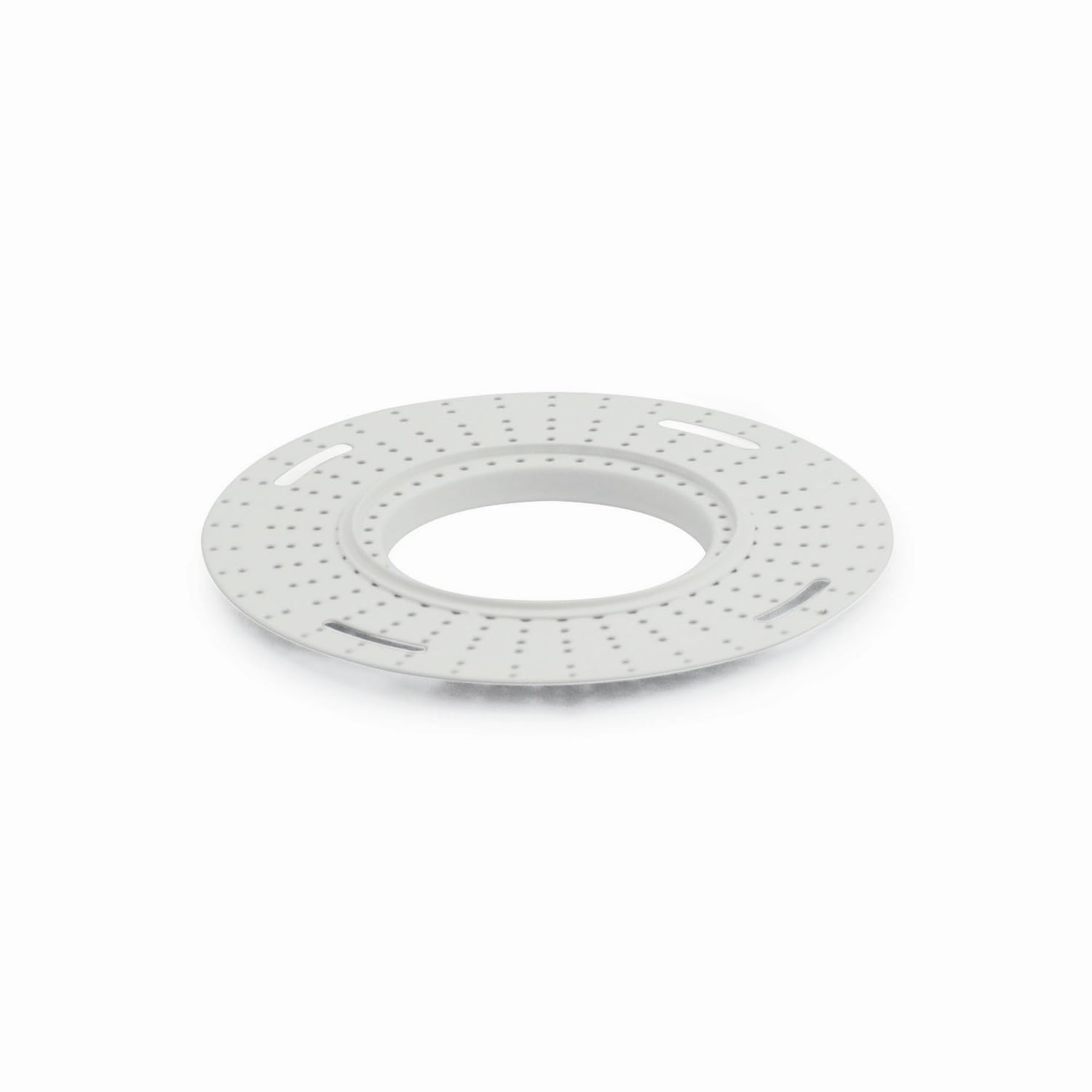 Noralighting Nio-Fmmr-4R 4 In. Lolite Round Flush Mount Mud Ring - White