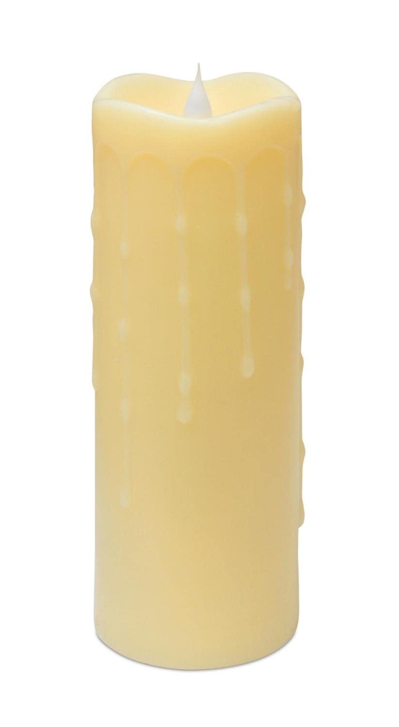 Melrose International Simplux Simplex LED Dripping Candle with Moving Flame
