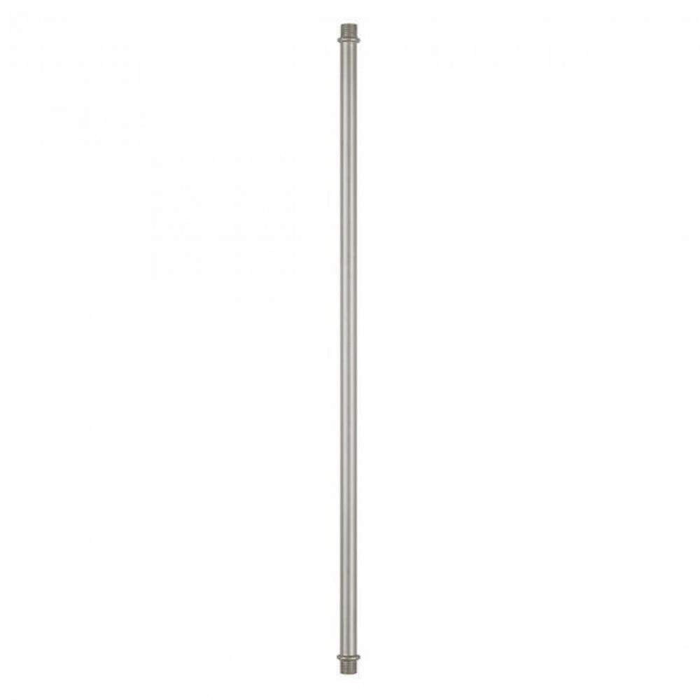 WAC Lighting H-L-J Track Suspension Rod Extension, 18in, Brushed Nickel, Aluminum, Model R18-BN