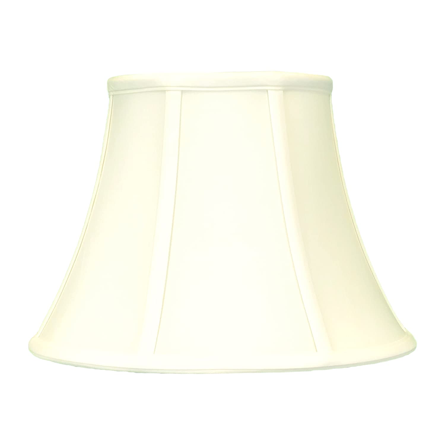 Royal Designs Oval Flare Bottom Outside Corner Basic Lamp Shade, Eggshell, (7&quot;&quot; X 5&quot;&quot;) X (12&quot;&quot; X 9&quot;&quot;) X 9&quot;&quot; (Bs-725-12Eg)
