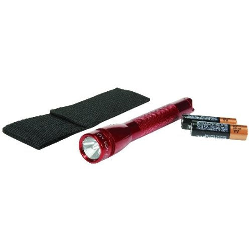 Mag Instrument Lig Fla Mini W/Hol Red