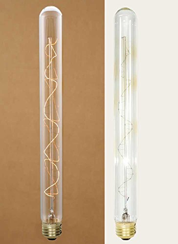40 Watt 10½” Vintage Style Stick Bulb With Spiral Filament