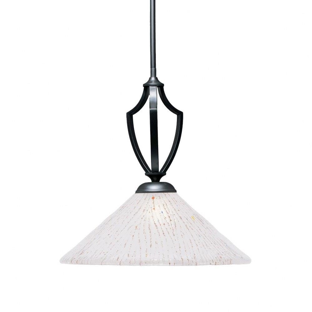 Zilo 1 Light Pendant in Matte Black (562-MB-711)
