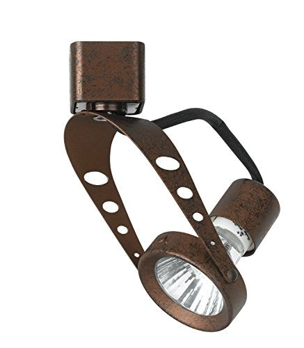 Cal GU-10 Bulb, 50W Max, 120V, Metal, Rust, Model HT-969-RU