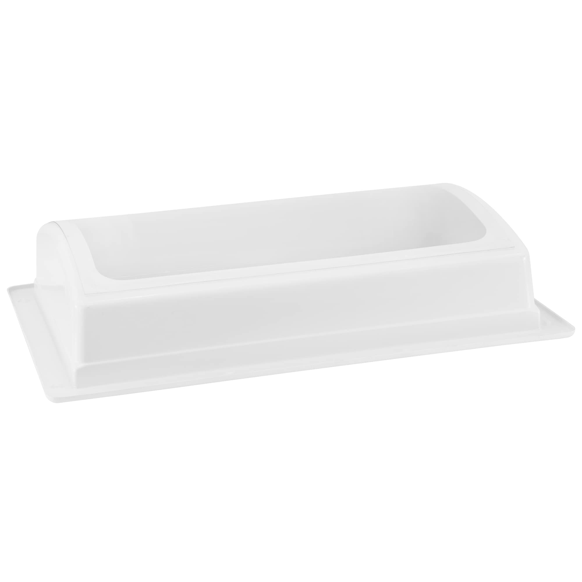 RecPro RV Skylight Inner Dome, Clear Window, 14in x 22in, Model RP-5053, White