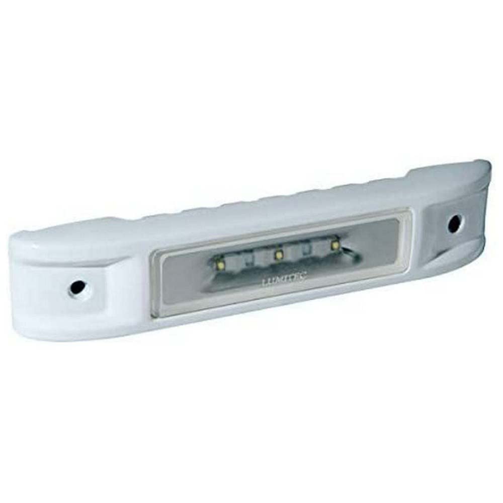 Lumitec Ibiza Utility Light White Finish White/Blue Led'S