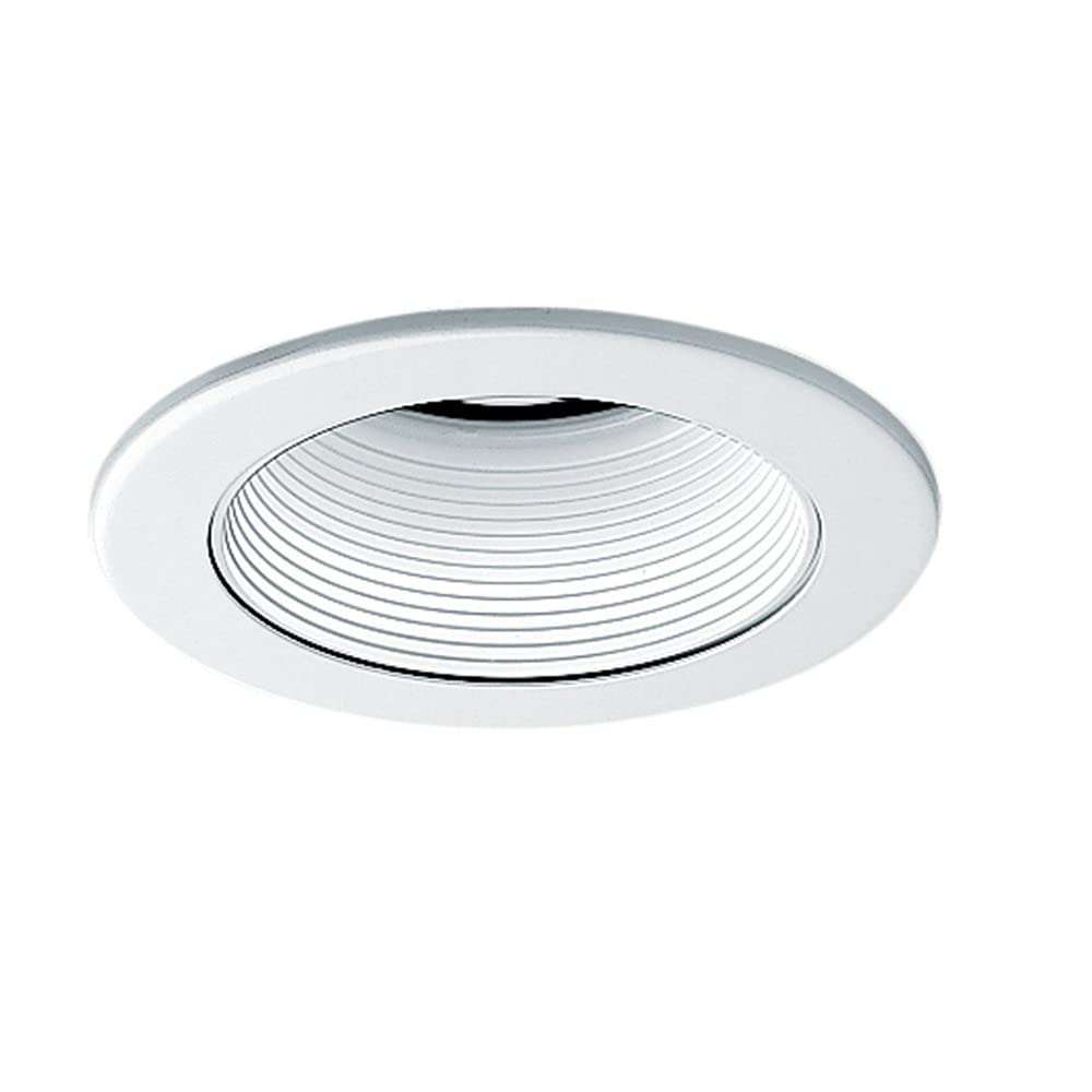 Juno Lighting Contractor Select 14W-Wh 4-Inch Recessed Baffle Trim White Baffle With White Trim
