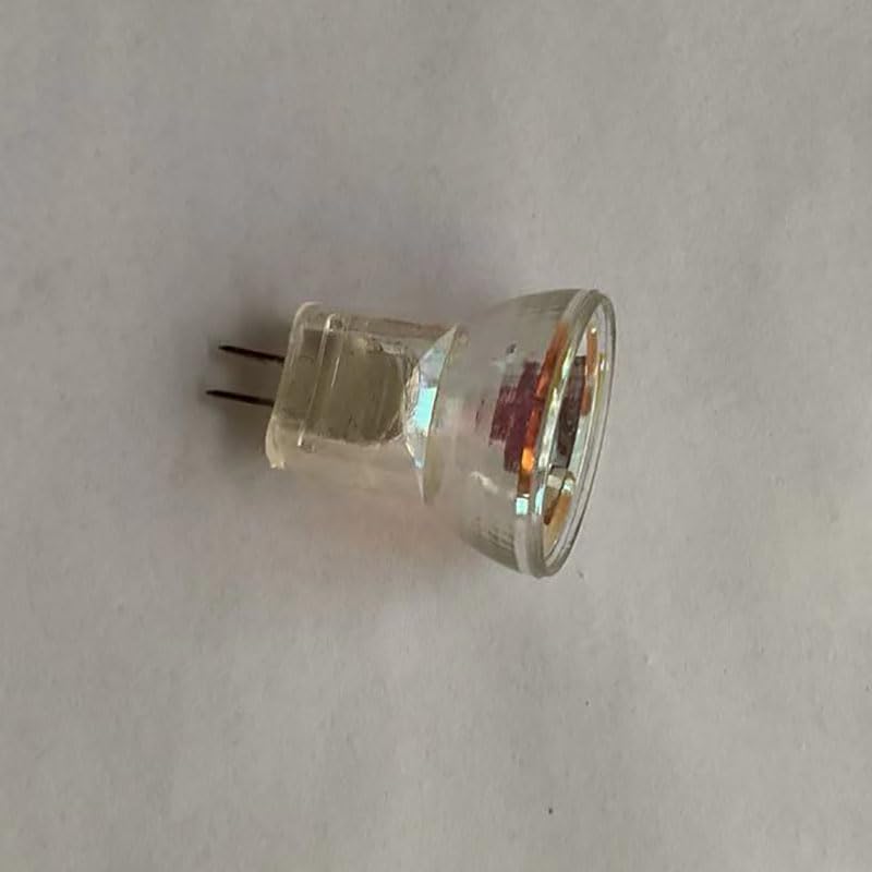 UGEFKMQ 1PCS Halogen Light Bulbs MR8 GU4 Halogen Spotlight 12v 10w 20w 6v 5w Small Mini Spotlight MR8 Halogen Bulb Dimmable Warm