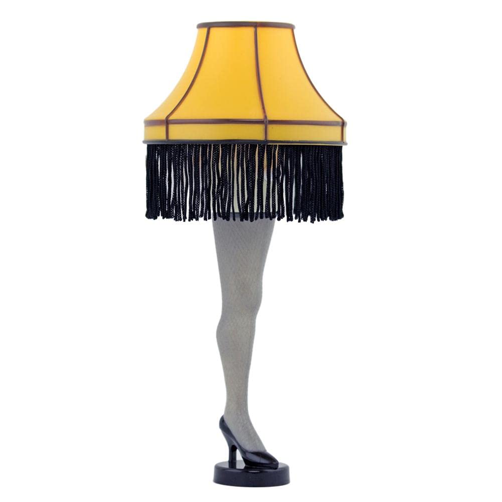 Cleveland Street Novelties LED Night Light - Christmas Leg Lamp, Yellow Design