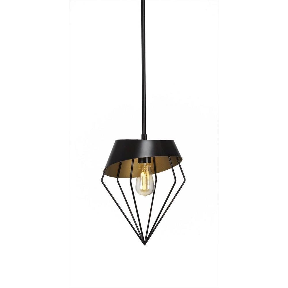 Toltec Lighting 1502-Es-Led18A Neo 1 Light Stem Pendant Amber Antique Led Bulb